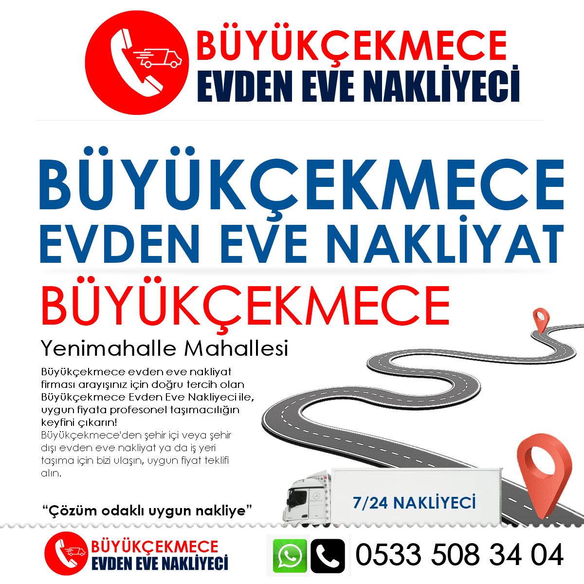 Yenimahalle EVden Eve Nakliyat ve İş Yeri Taşıma